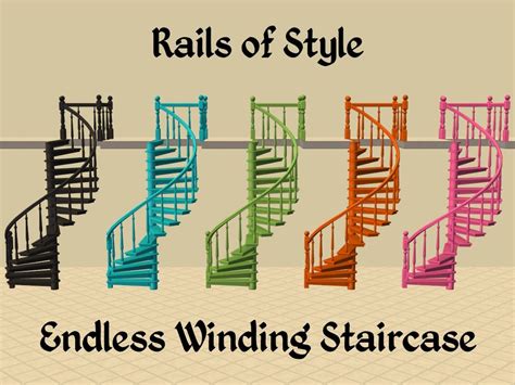 Spiral Staircase Sims Mod