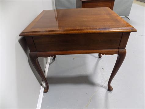 Transitional Design Online Auctions Bernhardt End Tables