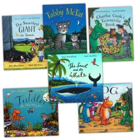 Julia Donaldson And Axel Scheffler Pack 6 Books RRP 37 94 Charlie