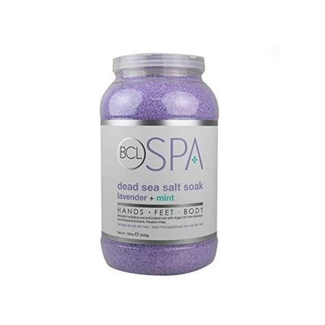 Bcl Spa Lavender Dead Sea Salt Soak 1814g 64oz Gobella