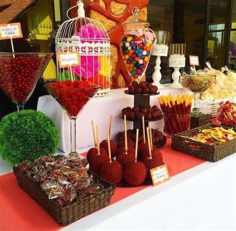 Ideas Para Mesa De Dulces 🍭🍬 Foro Banquetes Mx