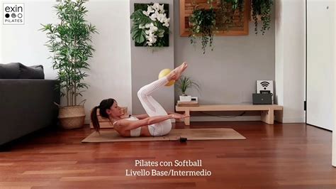 Pilates Con La Softball Livello Base Intermedio Rinforzo Addominali