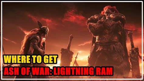 Where To Get Ash Of War Lightning Ram Elden Ring YouTube