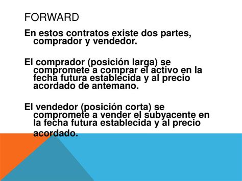 Ppt Contratos Forward Y Futuros Powerpoint Presentation Free