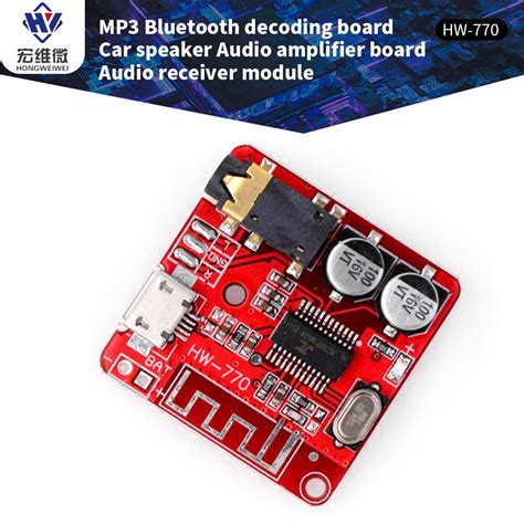 5pcs Lot Bluetooth Compatible 5 0 Audio Receiver Board Mp3 Lossless