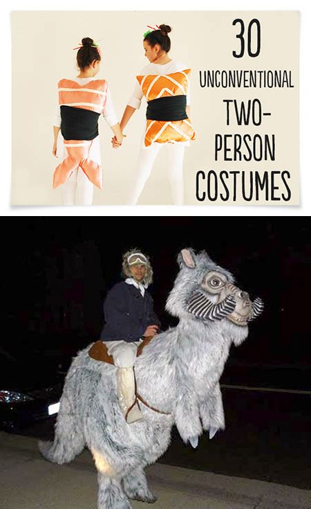 30 Weird and Creative Two-Person Costumes for Geeks - TechEBlog