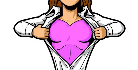 Sexy Female Brunette Superhero Royalty Free Vector Image