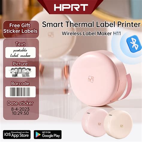 HPRT Portable Mini Printer Label Sticker Printer Thermal Printer