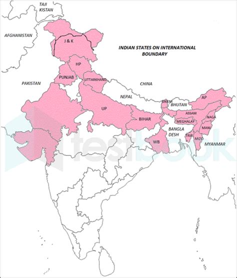 Solved Which Of The Following Country Does Not Share Boundary With