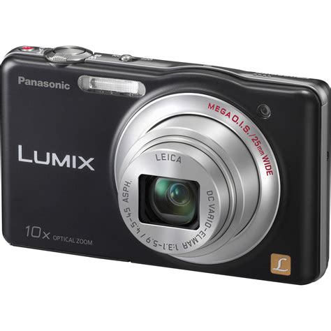 Panasonic LUMIX DMC SZ1 Digital Camera Black DMC SZ1K B H