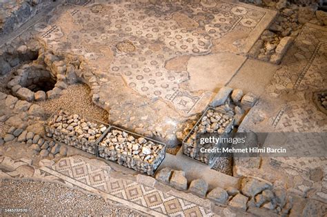 Mosaics In Antakya Museum Hotel Hatay Turkey High Res Stock Photo