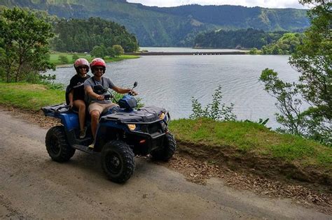 Quad Pax Off Road Excursie Sete Cidades Halve Dag Ponta