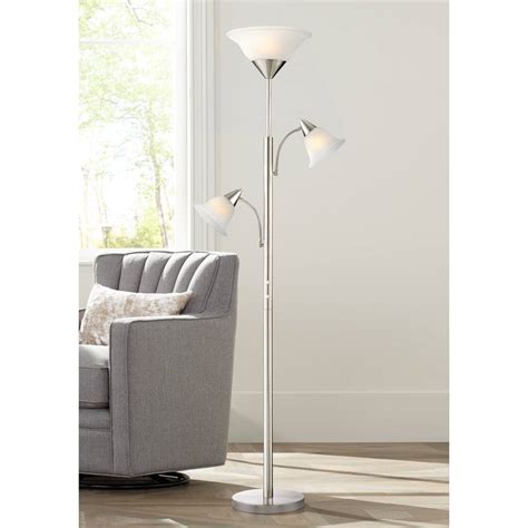 Modern Chrome Floor Lamps | Lamps Plus