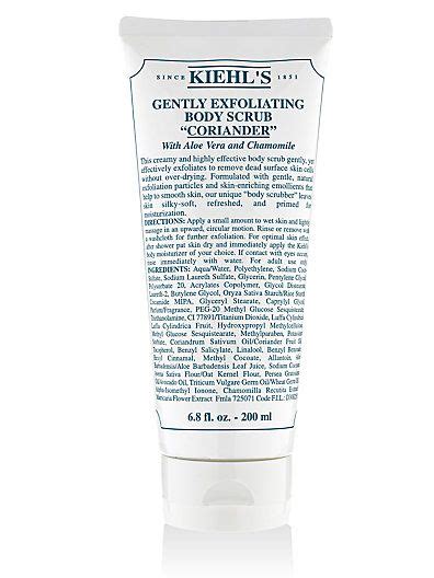 Kiehls Since 1851 Gently Exfoliating Body Scrub Coriander68 Oz