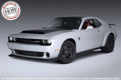 Dodge Challenger Srt Demon 170 Will Cross Barrett Jackson Auction Block