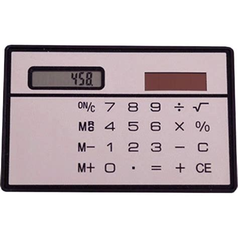 Mini Calculatrice Portable Chiffres Durable Ultra Fine Pour