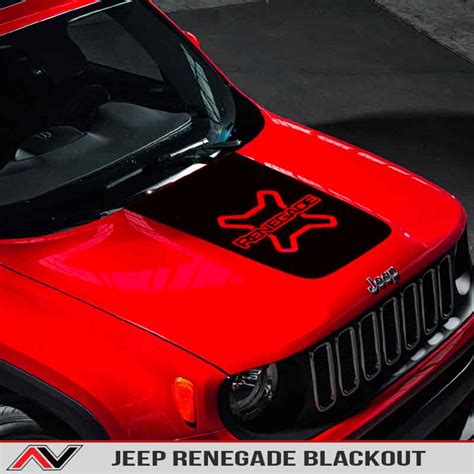 Jeep Renegade Custom Blackout | AlphaVinyl