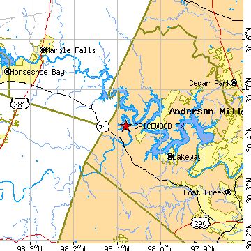 Spicewood, Texas (TX) ~ population data, races, housing & economy