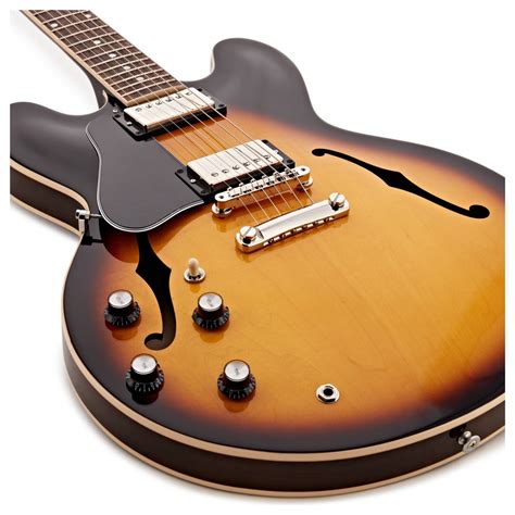 Gibson Es 335 Left Handed Vintage Burst At Gear4music