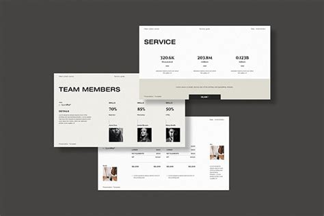 Services & Pricing Guide Template on Behance