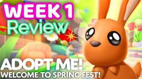 SPRINGFEST Is Here Adopt Me Spring Festival Week 1 Review YouTube