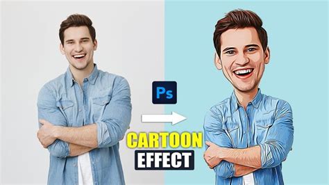 How To Turn Photos Into CARTOON PORTRAIT In Photoshop