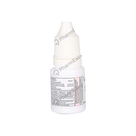 Maxmoist Bottle Of 10ml Eye Drops Uses Side Effects Price Dosage