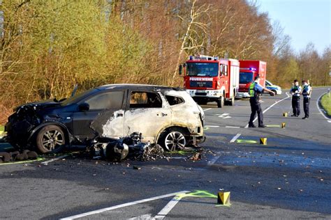 58 jähriger Legdener wird bei Motorradunfall schwer verletzt Legden