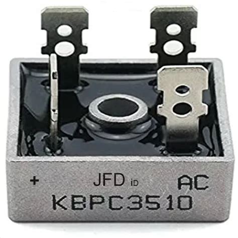 Puente De Diodos Rectificador Kbpc3510 1000v 35a MercadoLibre