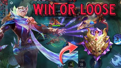 MY LAST MATCH BEFORE REACHING MYTHICAL GLORY Win Or Loose MLBB