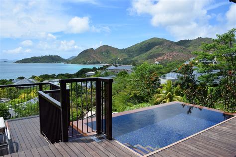 Seychelles Raffles Praslin Pool Terrace The Luxe Insider