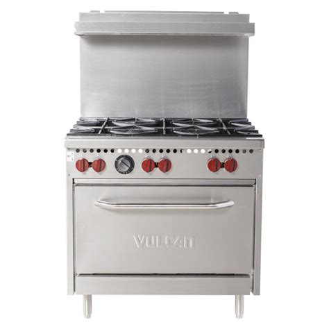 Vulcan Sx60 10bn Sx Series Natural Gas Restaurant Range 10 Burner 2 Standard Oven 340000