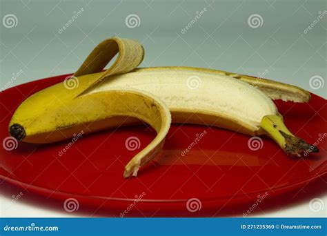 Peeled Banana Stock Photo Image Of Fruit Preparado 271235360