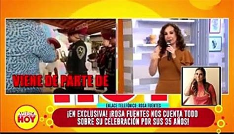 Qu le envi Paolo Hurtado a Rosa Fuentes serenata y flores Vídeo