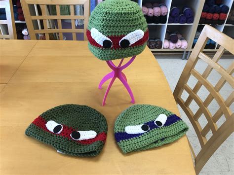 Crocheted Turtle Hat