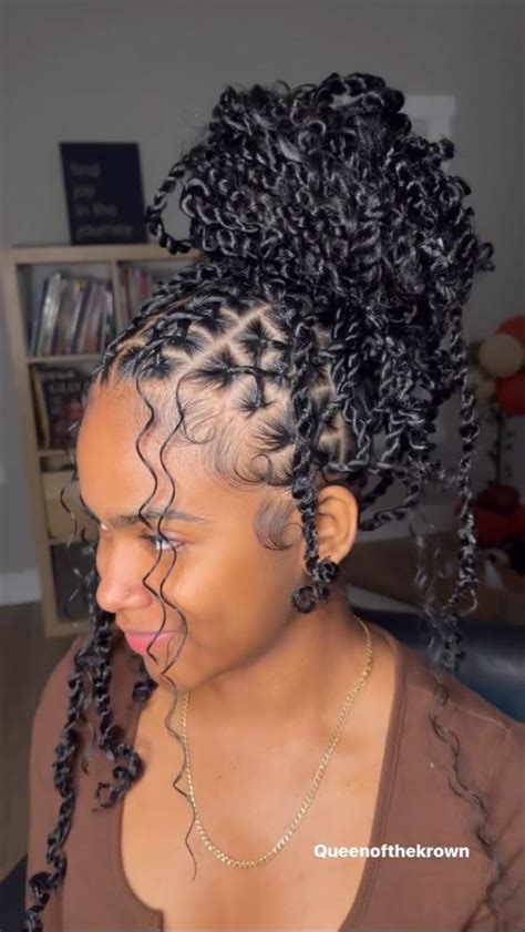 Criss Cross Passion Twists Quick Braided Hairstyles Twist Braid