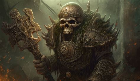 Dwarf Undead King By Danloe On Deviantart