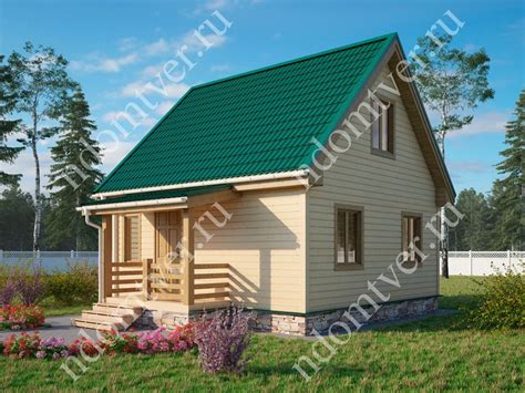 Дома из бруса под ключ в Твери - проекты и цены