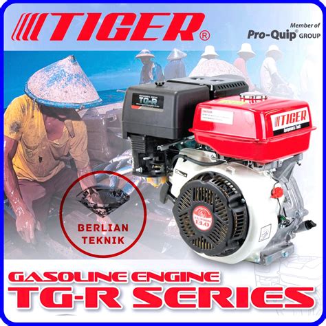 Jual Mesin Penggerak Bensin Engine Gasoline Tiger TG 390 13 HP