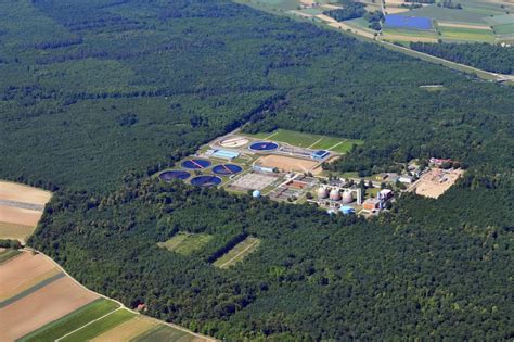 Luftbild Forchheim Erweiterungs Baustelle Der Kl Rwerks Becken Und