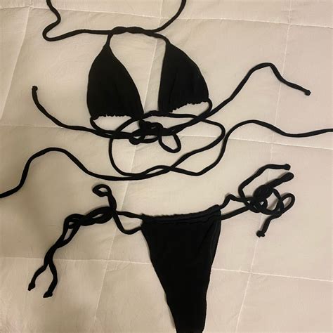 Tatum Terry Bikini Black Gem