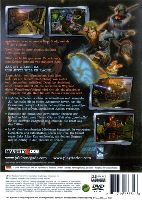 Jak Ii Box Shot For Playstation 4 Gamefaqs