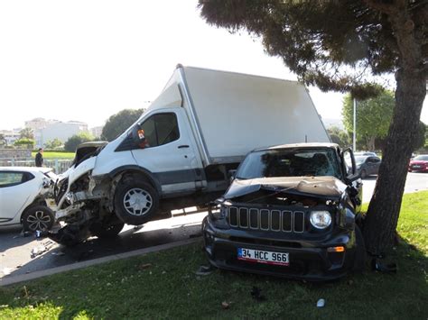 Maltepe Sahil Yolunda Zincirleme Kaza Son Dakika Haberleri