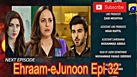 Ehraam E Junoon Drama Epi 32 Teaser Ehraam Junoon Drama Epi 32 Promo