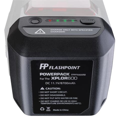 Flashpoint Battery Unit For The Xplor Series Monolight Flashpoint