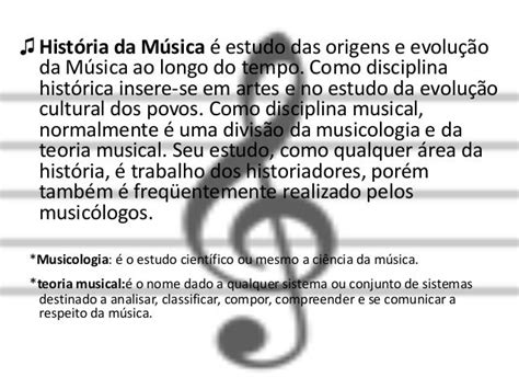 Historia Da Musica