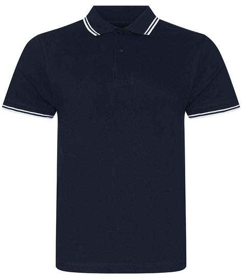 Jp003 Awdis Stretch Tipped Piqué Polo Shirt