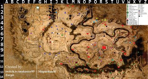 Conan Exiles Savage Wilds Interactive Map Mauibery