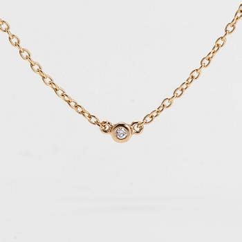 Efva Attling Halsband My First Diamond Necklace 18K Guld Och