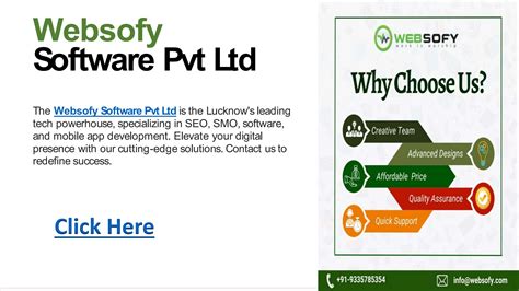 Best Seo Service Provider Company In Lucknow Websofy Software Pvt Ltd